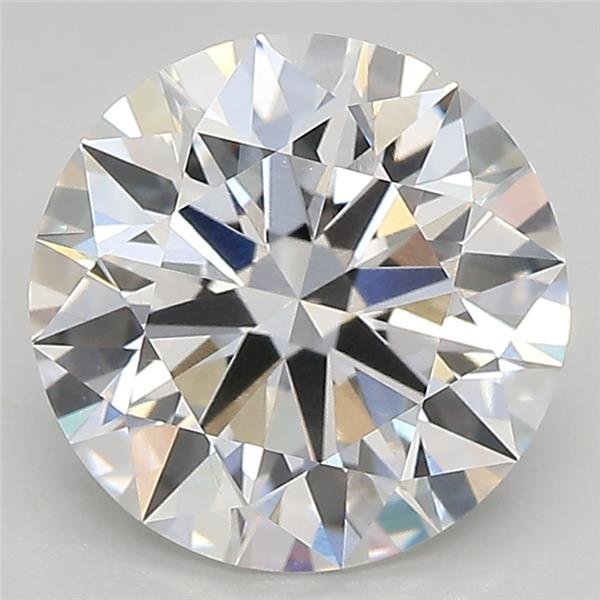 3.43ct F VS1 Rare Carat Ideal Cut Round Lab Grown Diamond