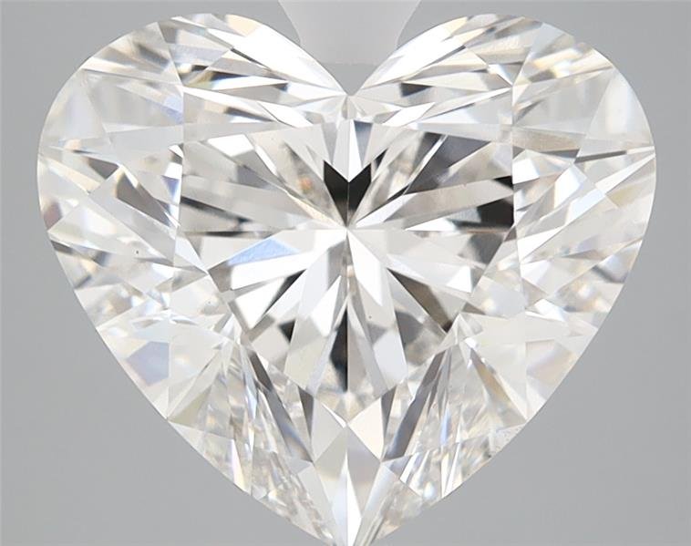 4.08ct H VS1 Rare Carat Ideal Cut Heart Lab Grown Diamond