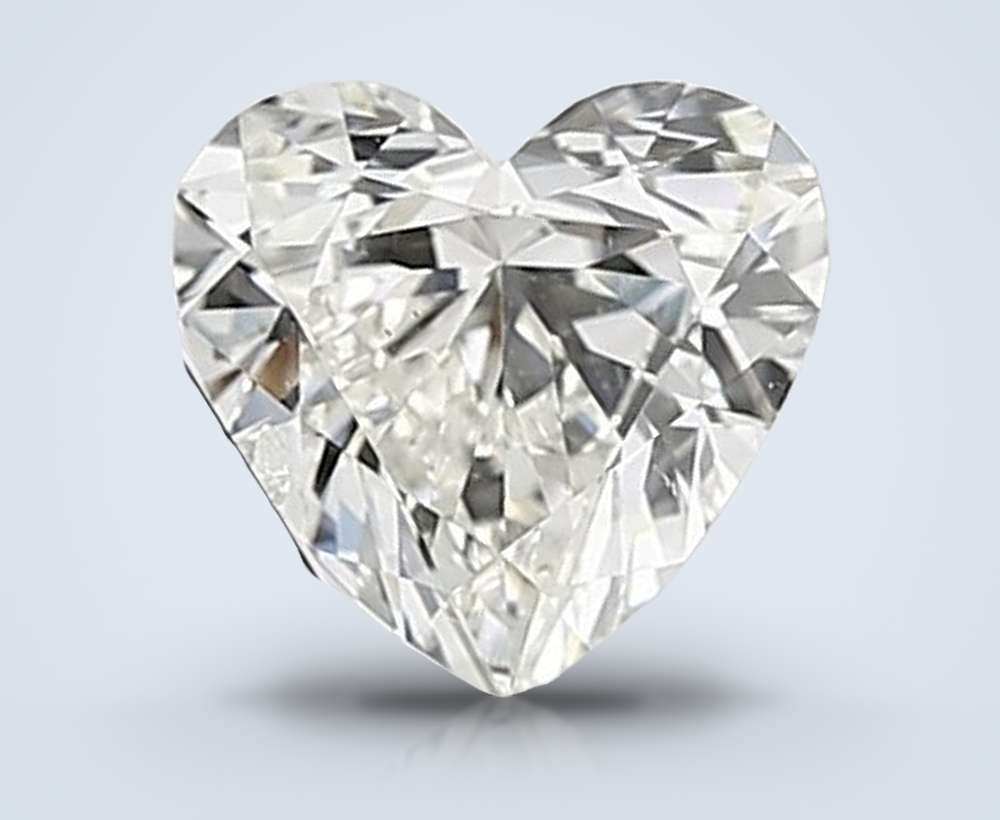 0.91 Carat Heart Natural Diamond