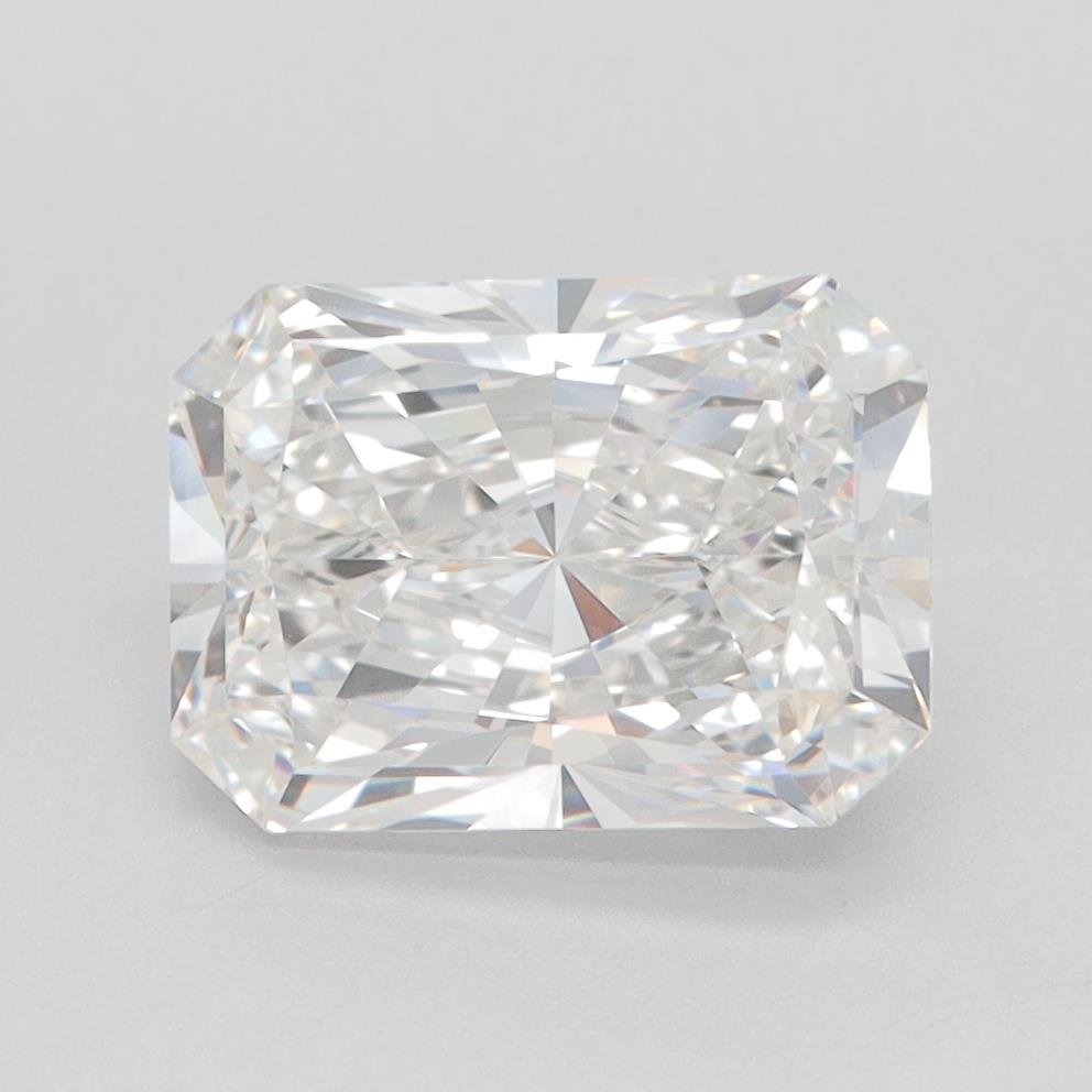 2.58ct F VVS2 Rare Carat Ideal Cut Radiant Lab Grown Diamond