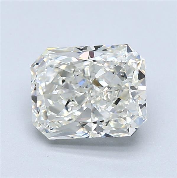 2.02ct J VS2 Rare Carat Ideal Cut Radiant Diamond