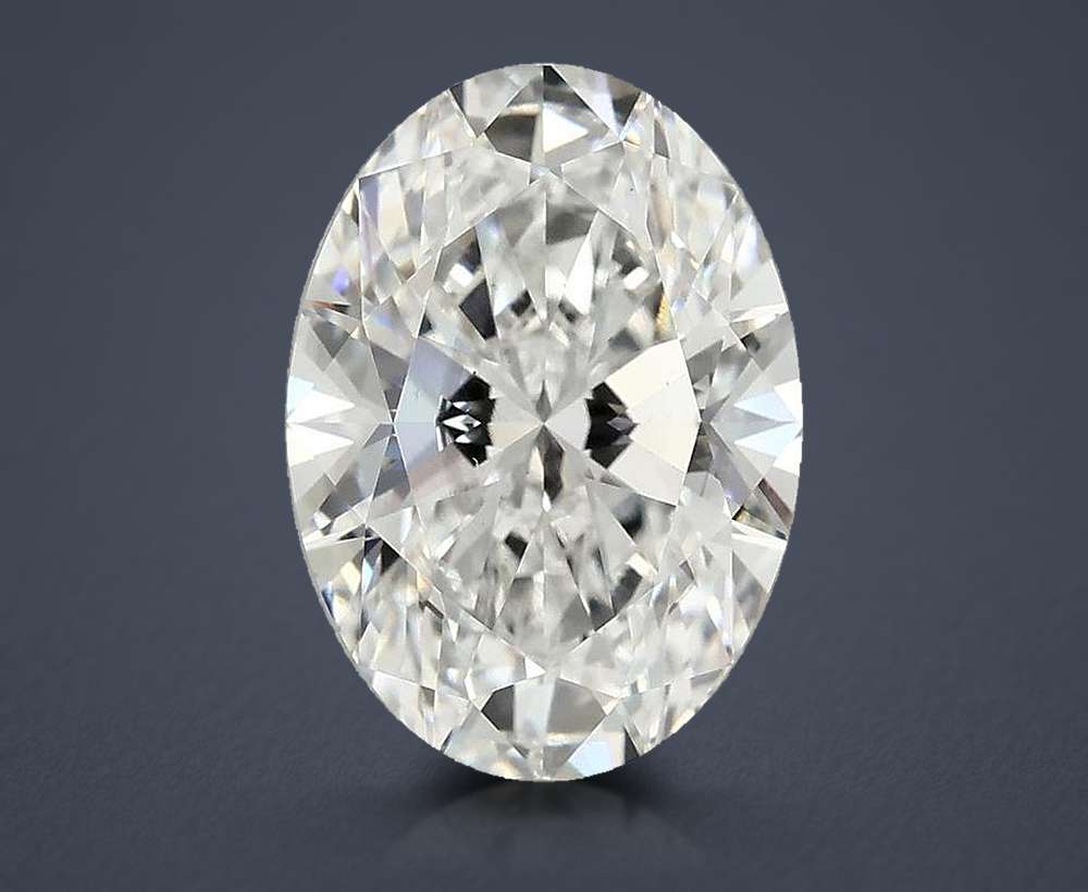 4.00 Carat Oval Lab Diamond