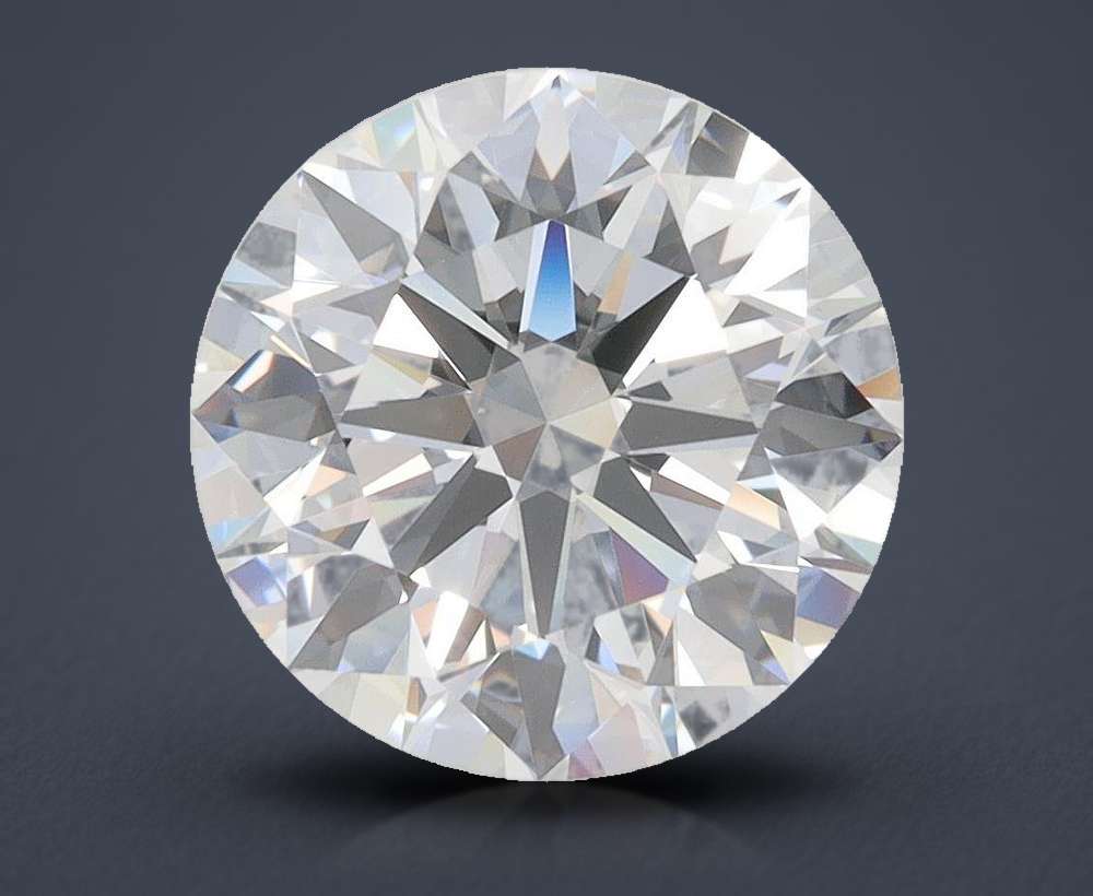 3.99 Carat Round Lab Diamond