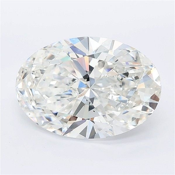 4.09 Carat Oval Lab Diamond