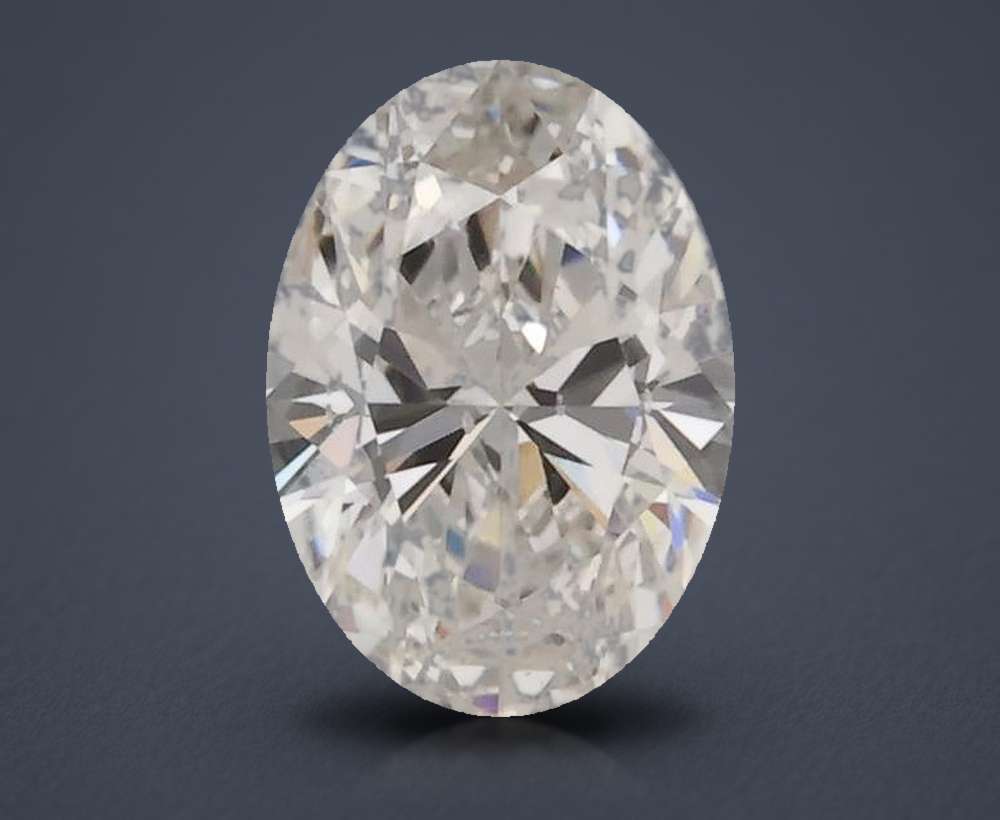0.40 Carat Oval Lab Diamond