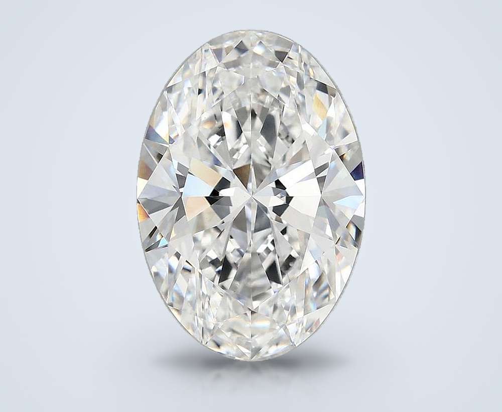6.20 Carat Oval Lab Diamond