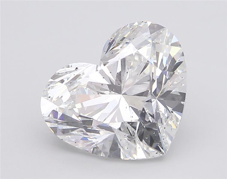 10.99ct F SI1 Rare Carat Ideal Cut Heart Lab Grown Diamond