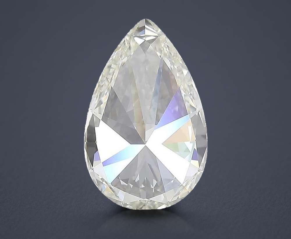 2.50 Carat Pear Natural Diamond