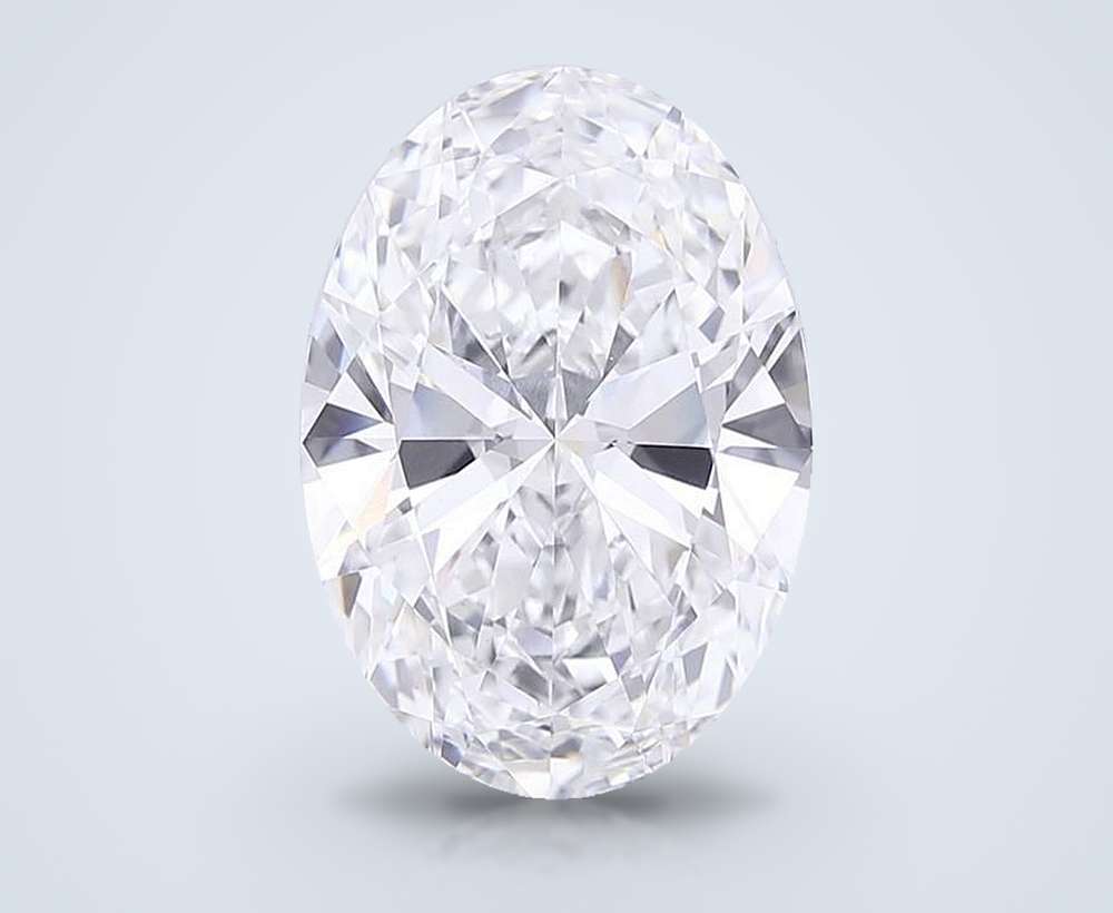 15.08 Carat Oval Lab Diamond