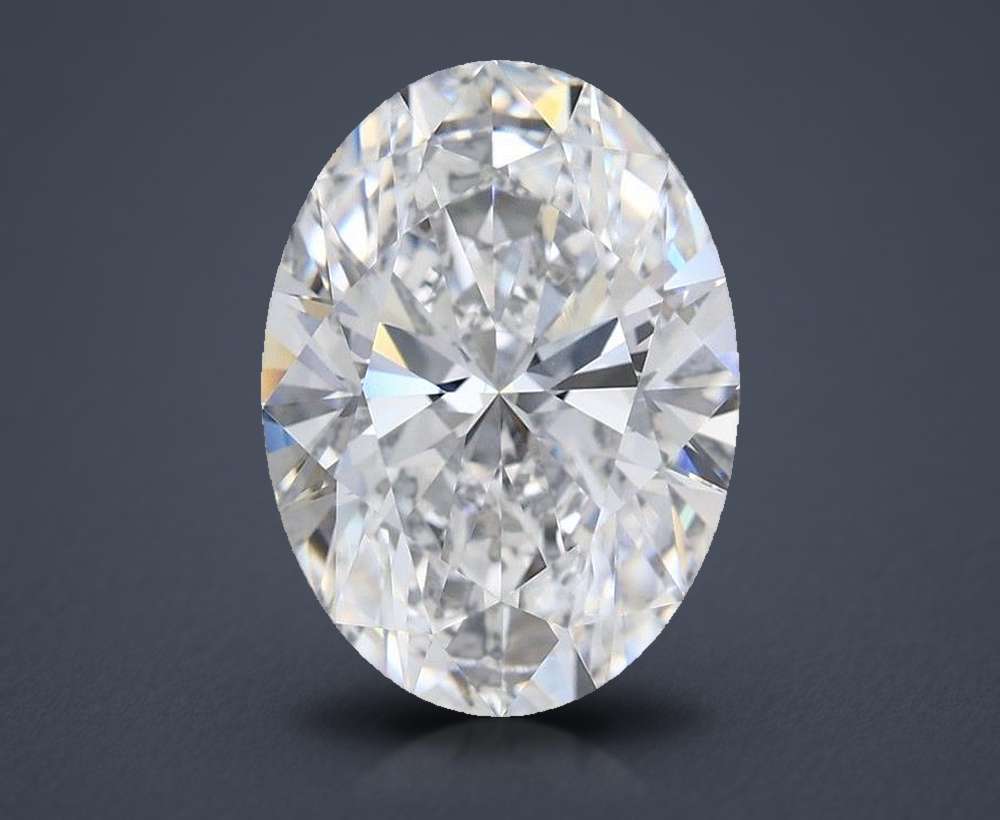 4.69 Carat Oval Lab Diamond