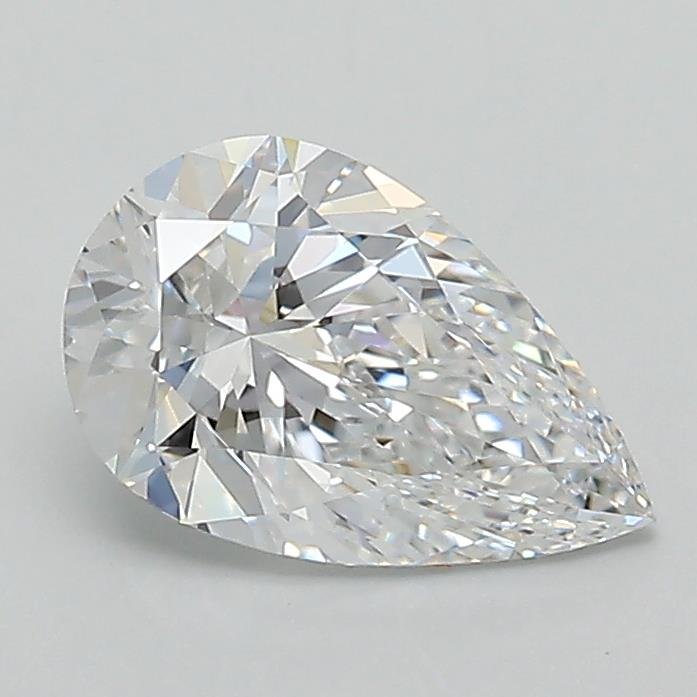 1.05ct D VS1 Rare Carat Ideal Cut Pear Lab Grown Diamond