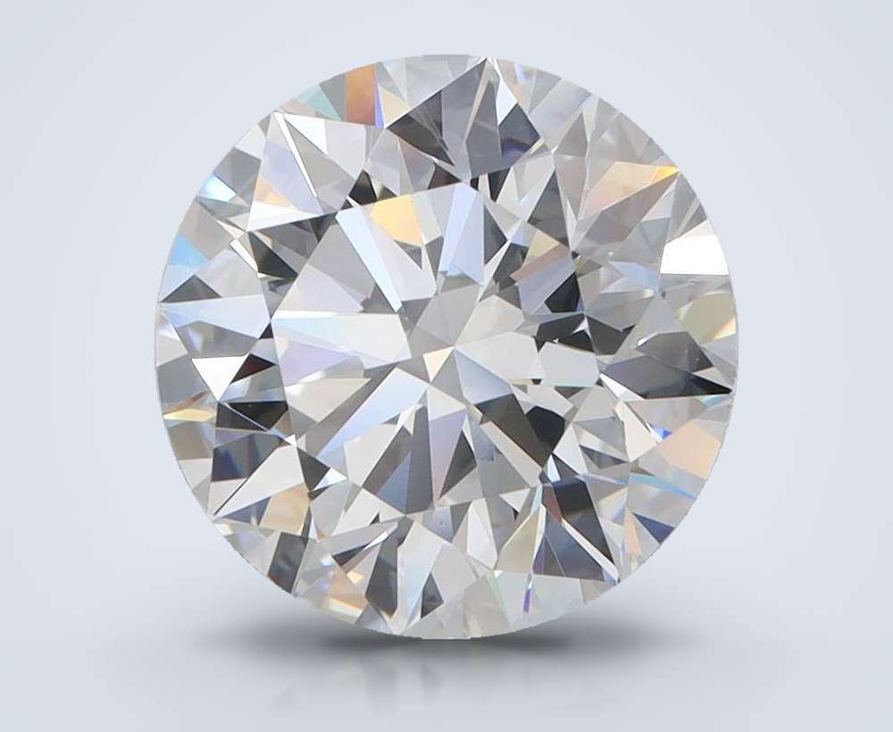 3.65 Carat Round Lab Diamond