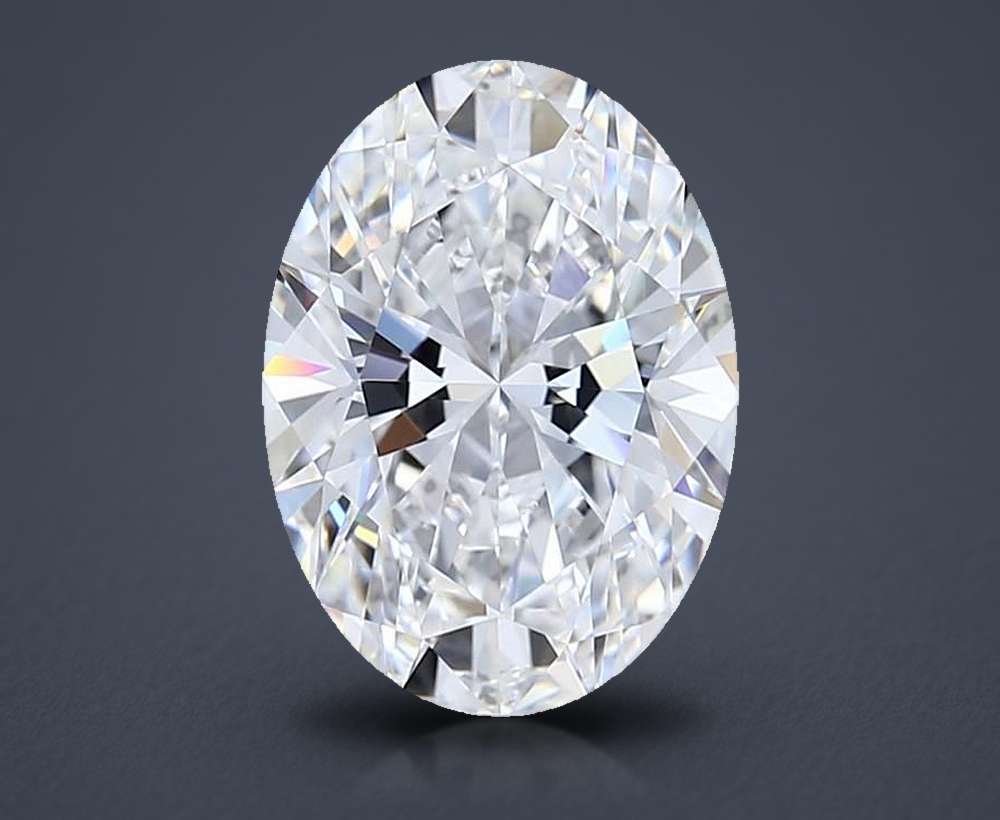 2.55 Carat Oval Lab Diamond