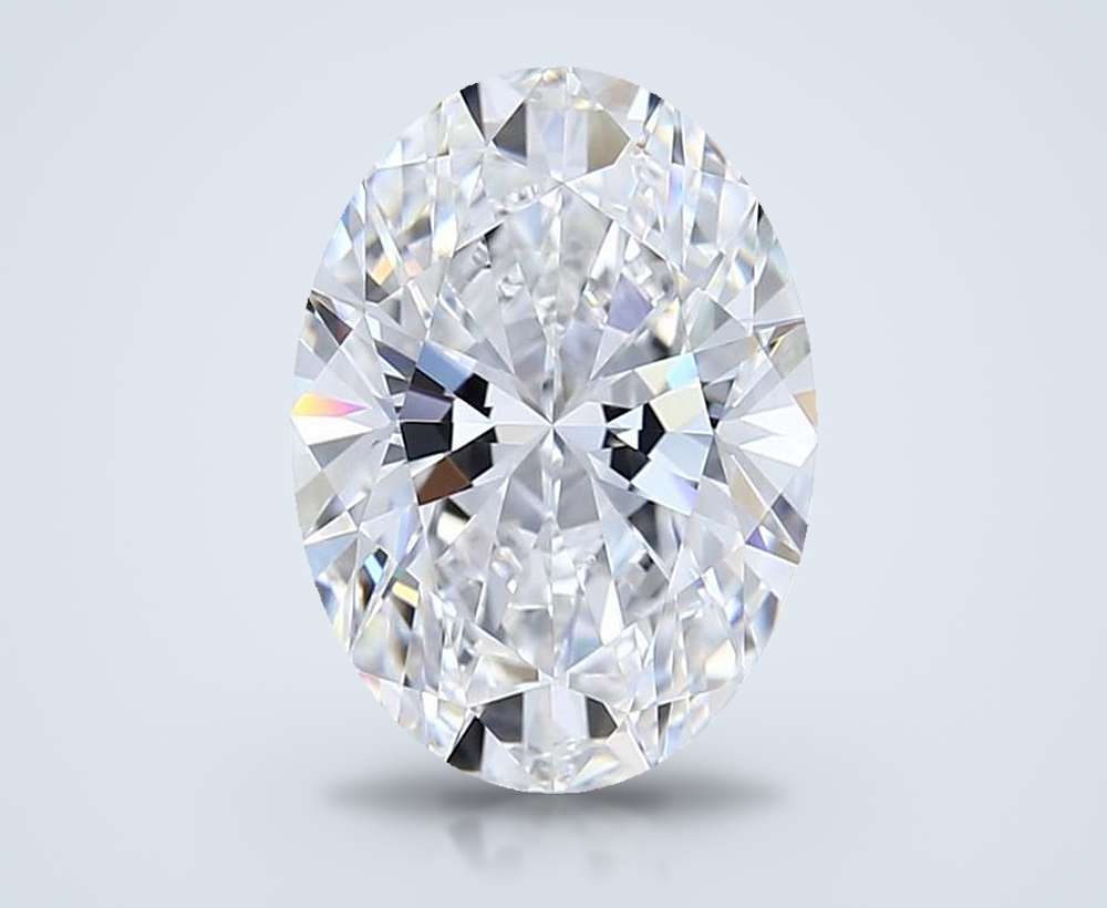 2.55 Carat Oval Lab Diamond