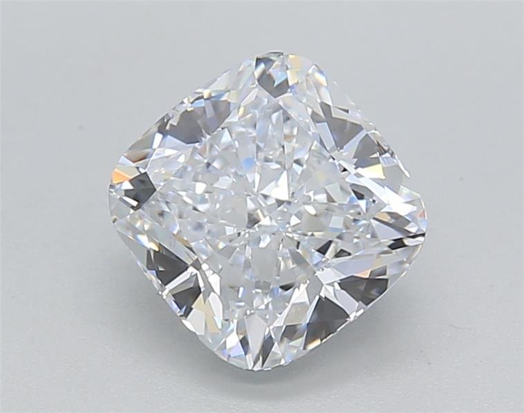 1.71ct F VS2 Rare Carat Ideal Cut Cushion Lab Grown Diamond