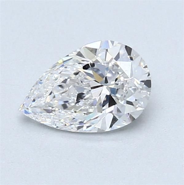 0.80ct D SI1 Rare Carat Ideal Cut Pear Diamond