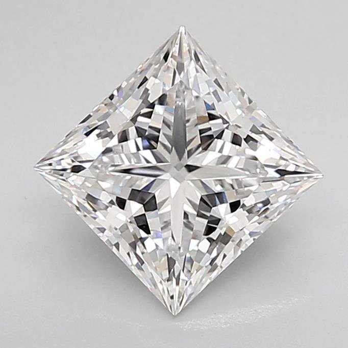 2.53ct E VS1 Rare Carat Ideal Cut Princess Lab Grown Diamond