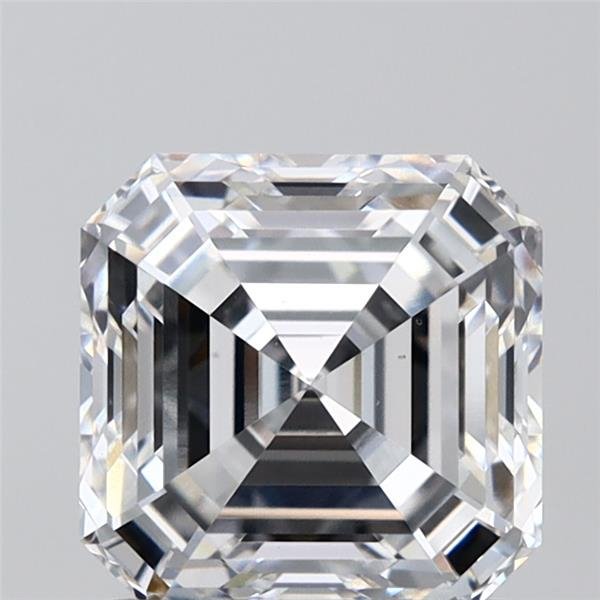 1.57ct E VS1 Rare Carat Ideal Cut Asscher Lab Grown Diamond