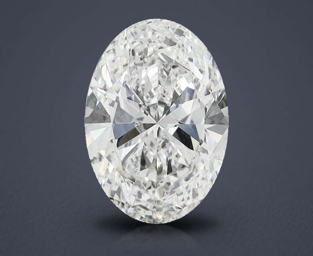 6.99 Carat Oval Lab Diamond