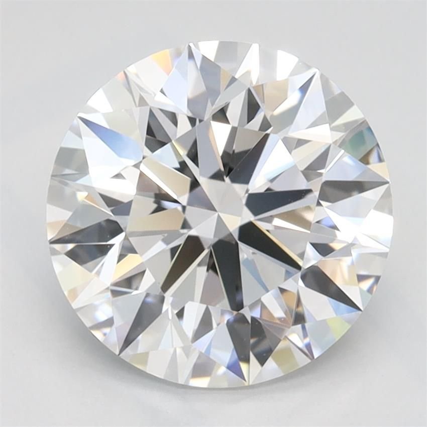 2.45ct D IF Rare Carat Ideal Cut Round Lab Grown Diamond