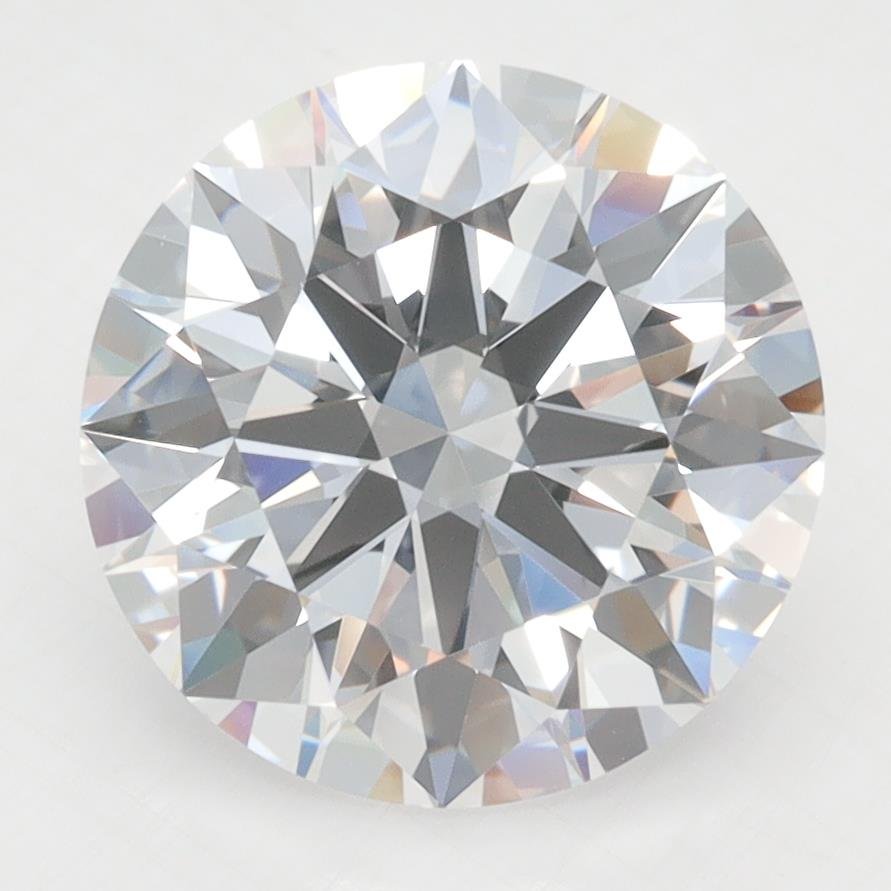 4.01ct D VVS1 Rare Carat Ideal Cut Round Lab Grown Diamond