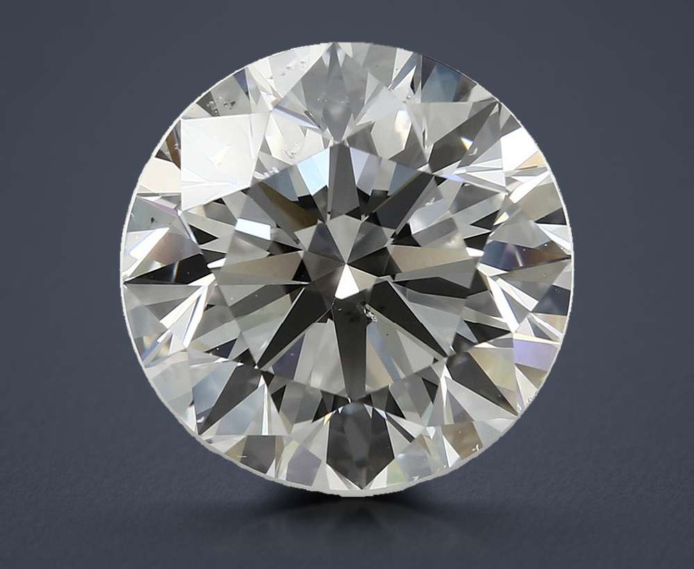 6.37 Carat Round Natural Diamond