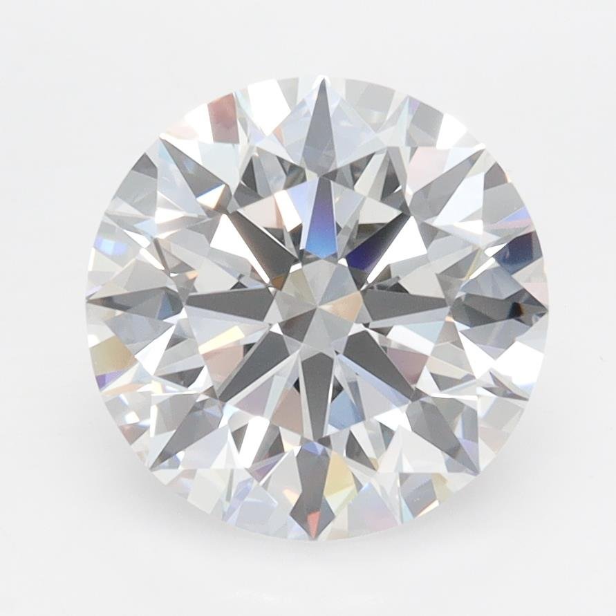 2.99ct D FL Rare Carat Ideal Cut Round Lab Grown Diamond