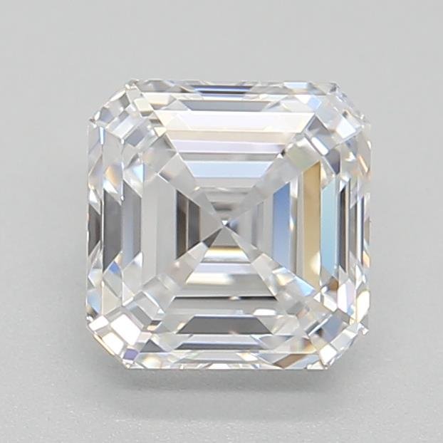 1.03ct D VVS2 Rare Carat Ideal Cut Asscher Lab Grown Diamond