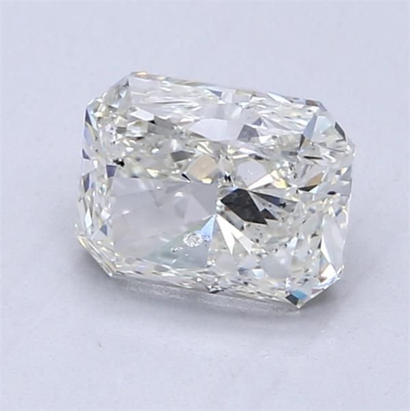 1.51ct J SI2 Rare Carat Ideal Cut Radiant Diamond