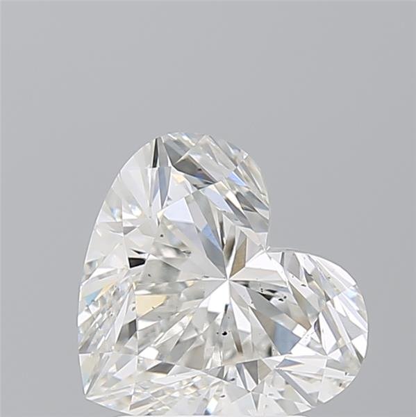 2.30ct F SI1 Rare Carat Ideal Cut Heart Lab Grown Diamond