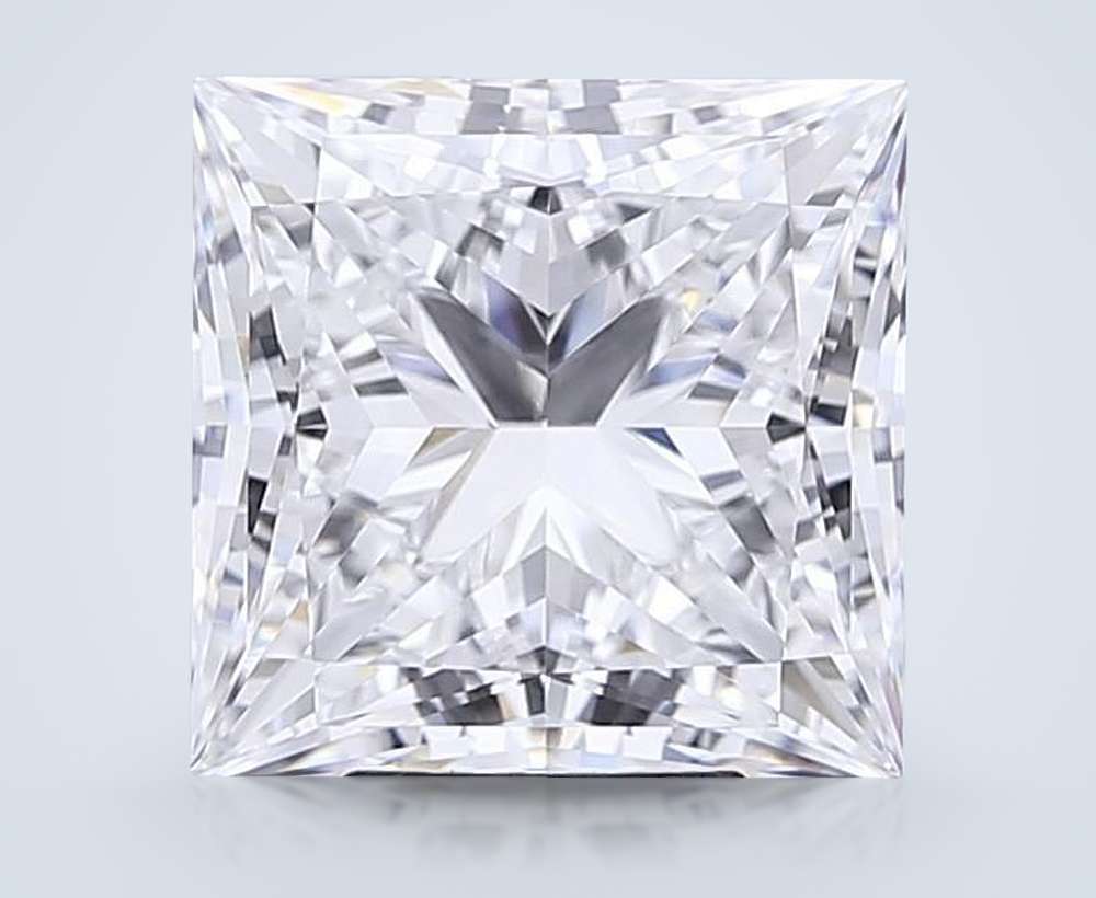 6.64 Carat Princess Lab Diamond