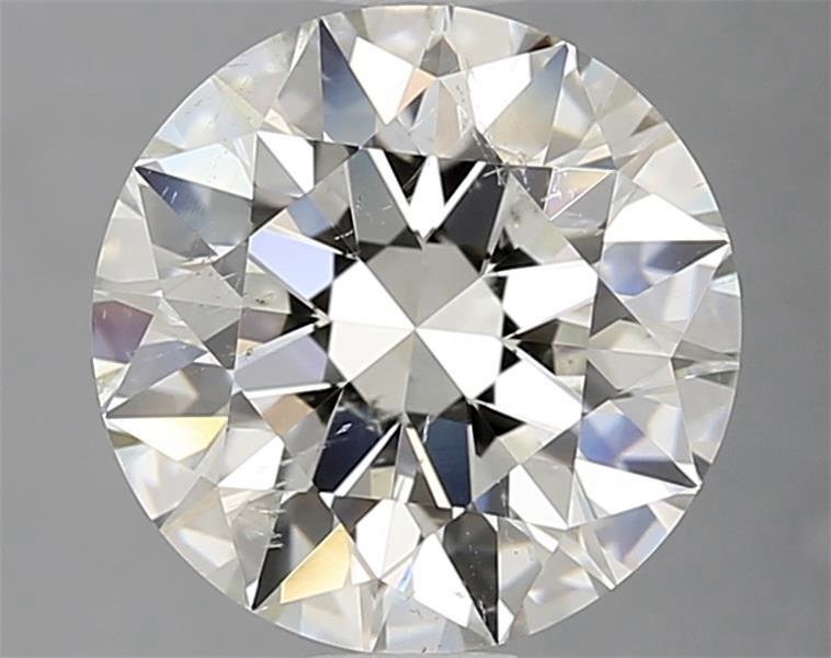 2.22ct I SI2 Rare Carat Ideal Cut Round Diamond