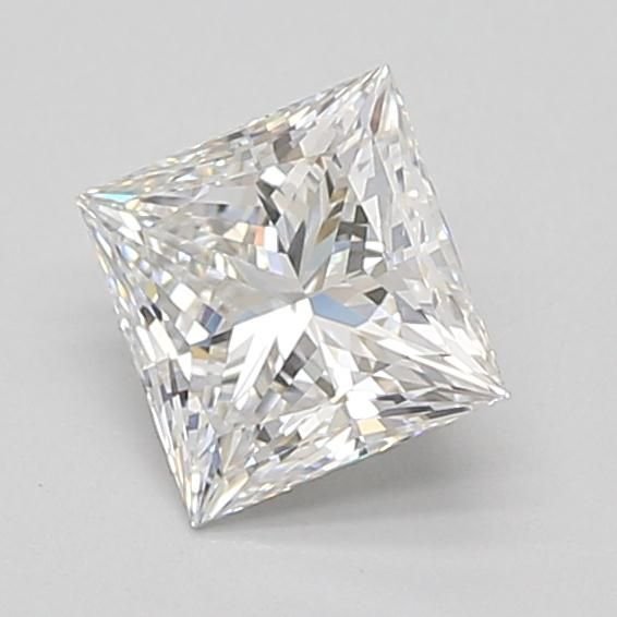 1.24ct E VVS2 Excellent Cut Princess Lab Grown Diamond