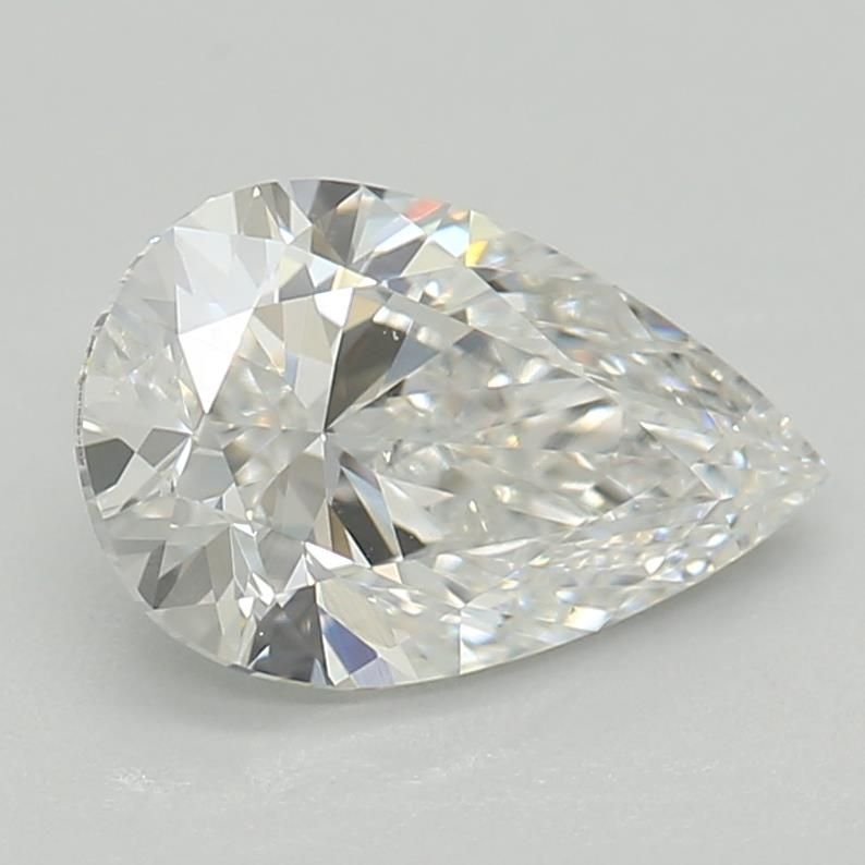 0.73ct D VS1 Rare Carat Ideal Cut Pear Lab Grown Diamond