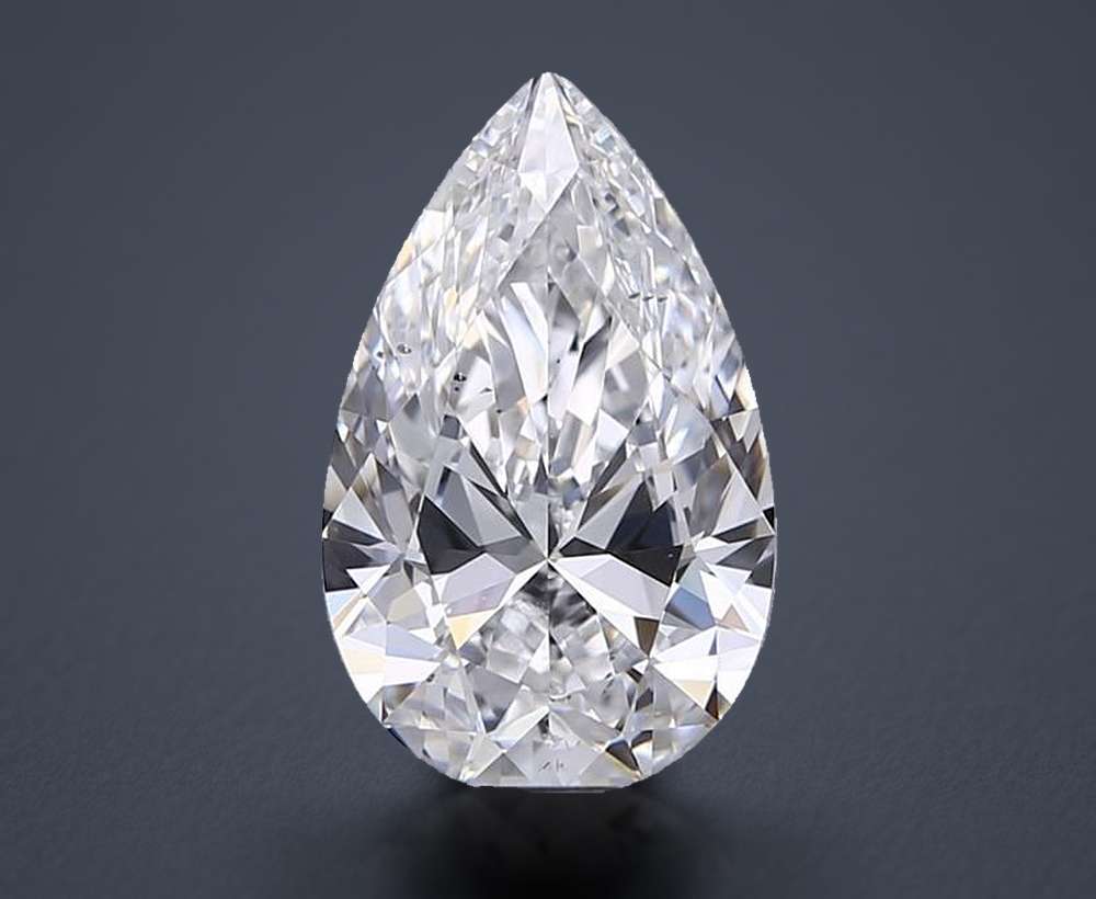 2.02 Carat Pear Natural Diamond