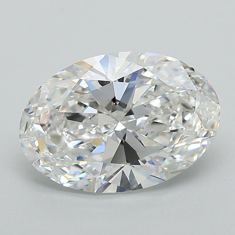 2.54ct E VVS2 Rare Carat Ideal Cut Oval Lab Grown Diamond