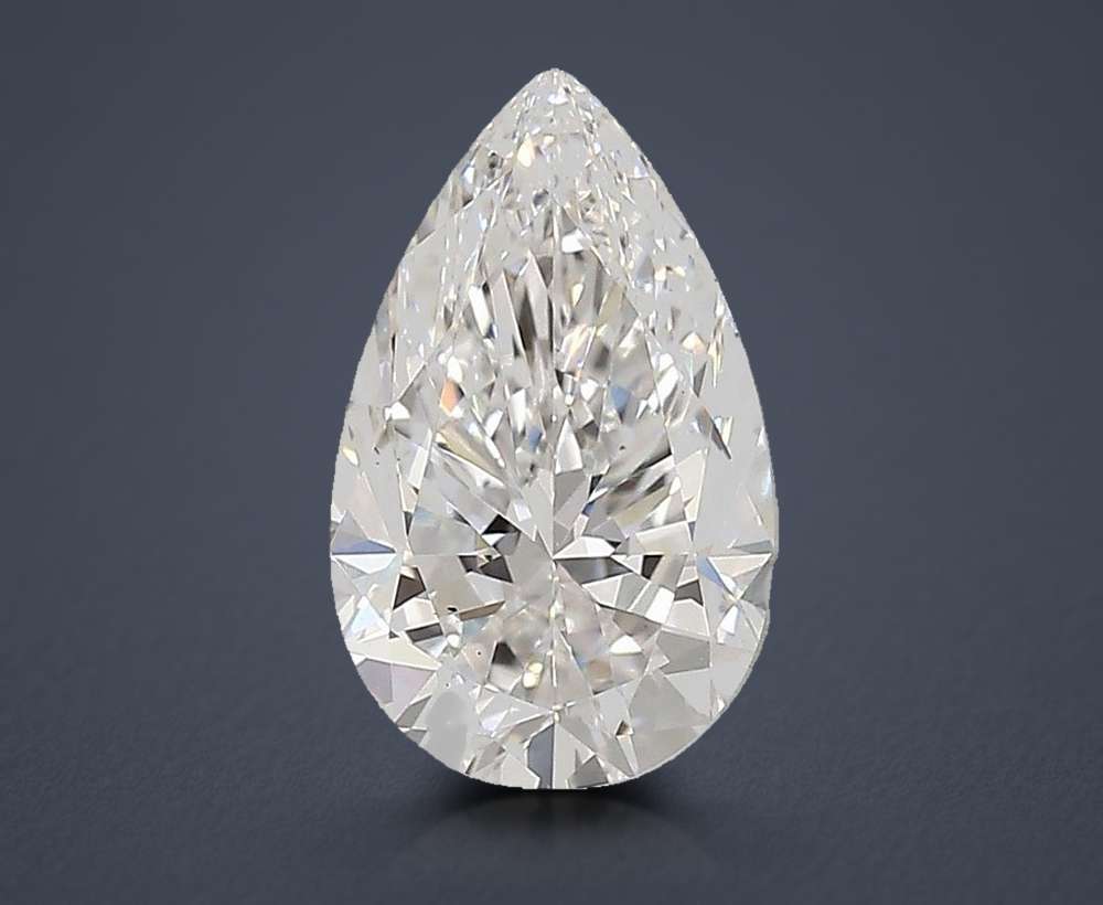 1.80 Carat Pear Lab Diamond