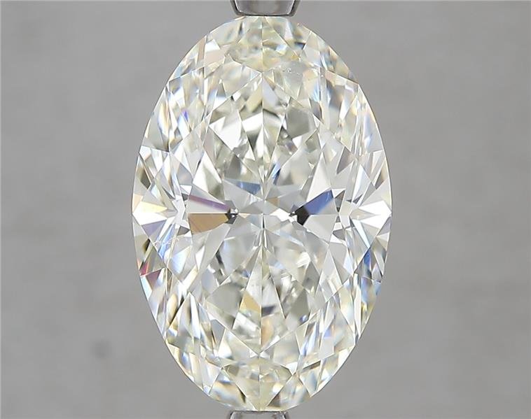 4.03ct J SI1 Rare Carat Ideal Cut Oval Diamond