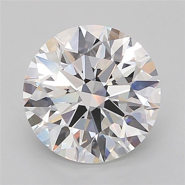 3.05ct E VS1 Rare Carat Ideal Cut Round Lab Grown Diamond