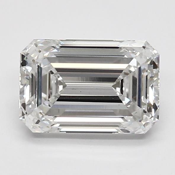 1.71ct E VS1 Excellent Cut Emerald Lab Grown Diamond