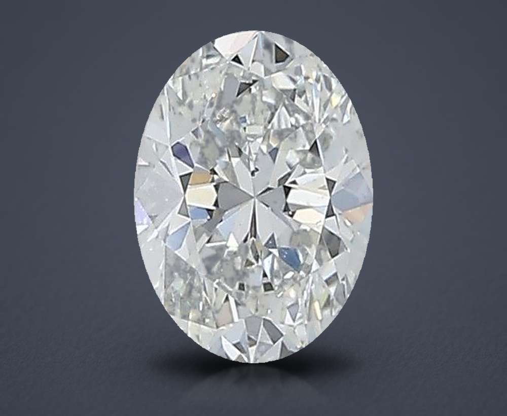 0.54 Carat Oval Natural Diamond