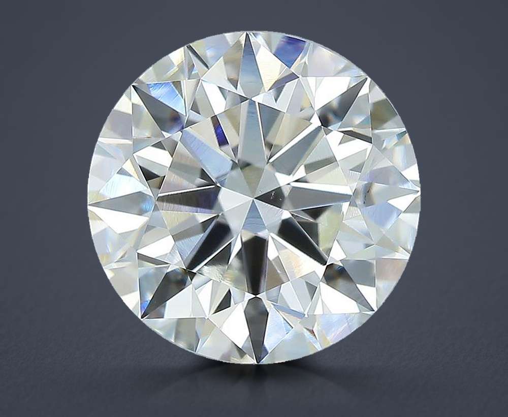 3.80 Carat Round Natural Diamond