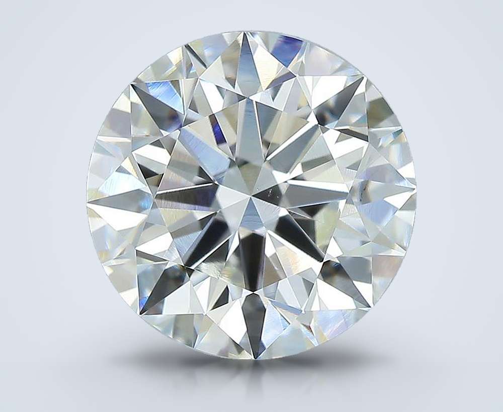 3.80 Carat Round Natural Diamond
