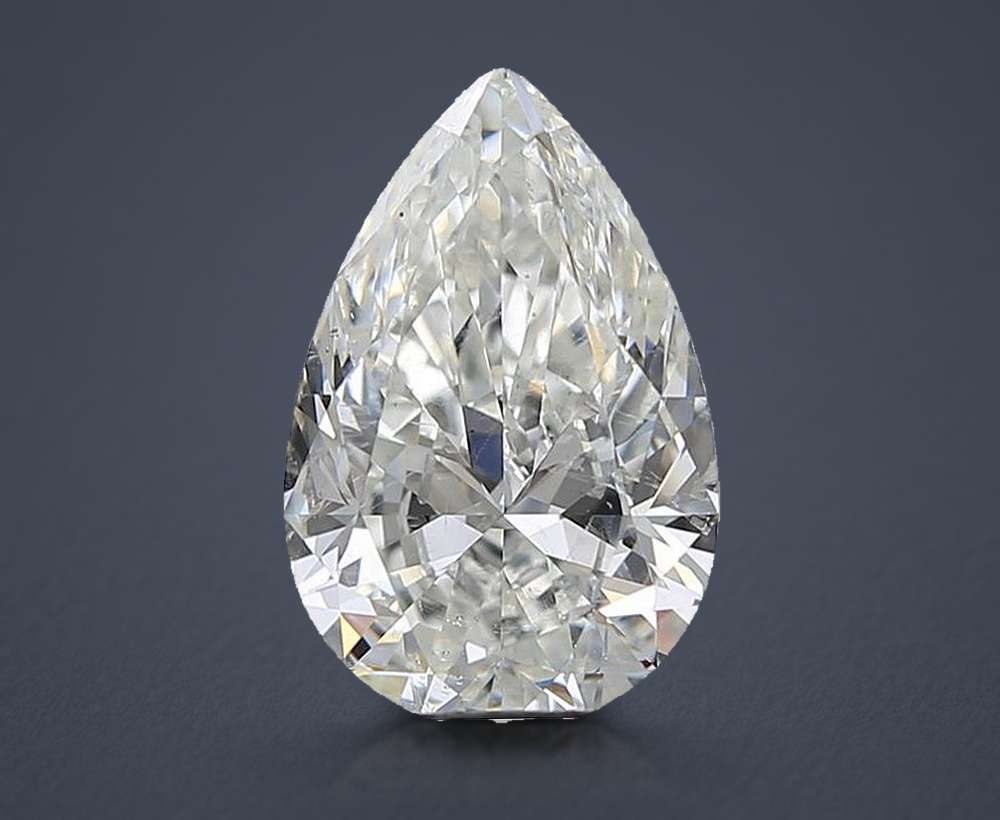 2.01 Carat Pear Natural Diamond