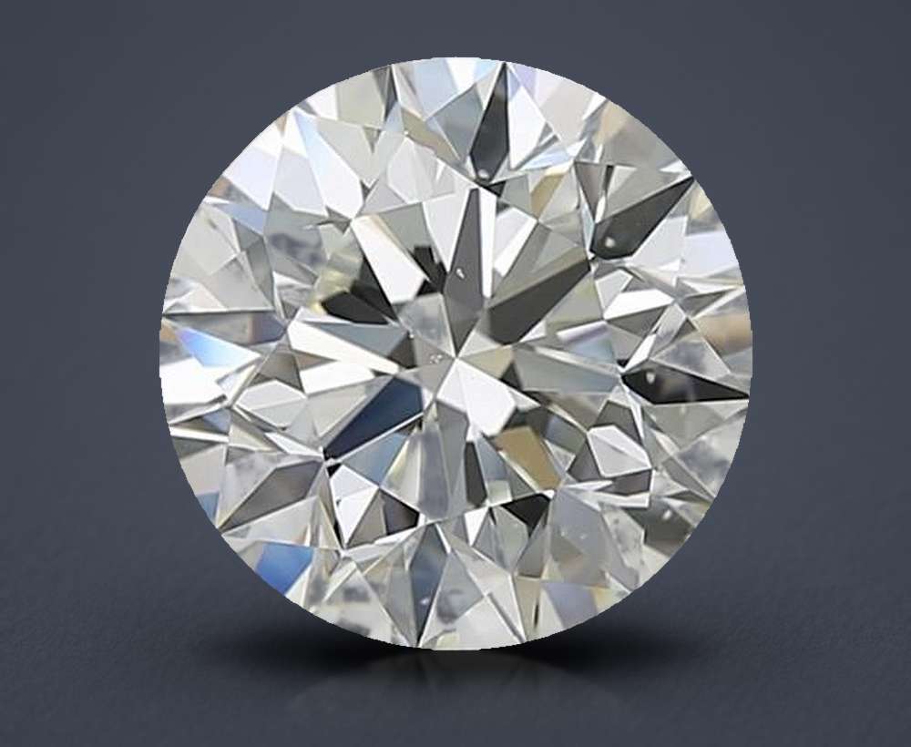 3.51 Carat Round Natural Diamond