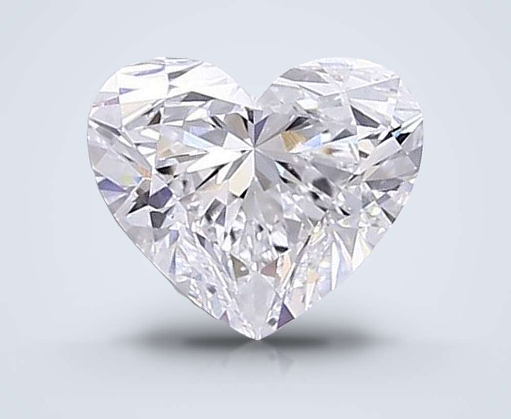 2.70 Carat Heart Lab Diamond