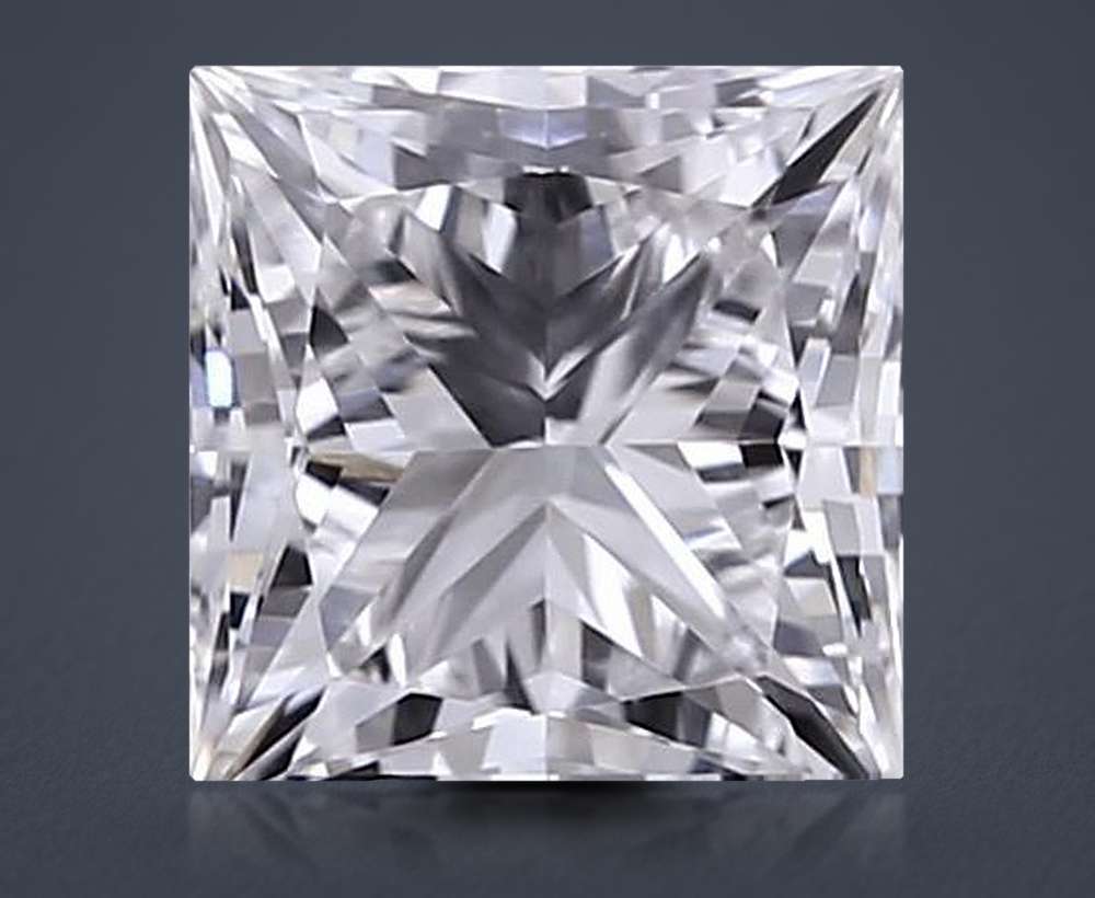 0.57 Carat Princess Lab Diamond