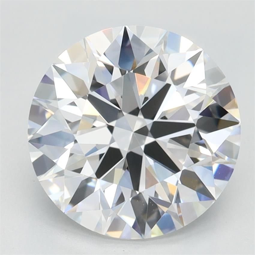 2.42ct D IF Rare Carat Ideal Cut Round Lab Grown Diamond