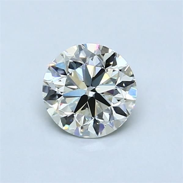 0.72ct J VVS2 Very Good Cut Round Diamond