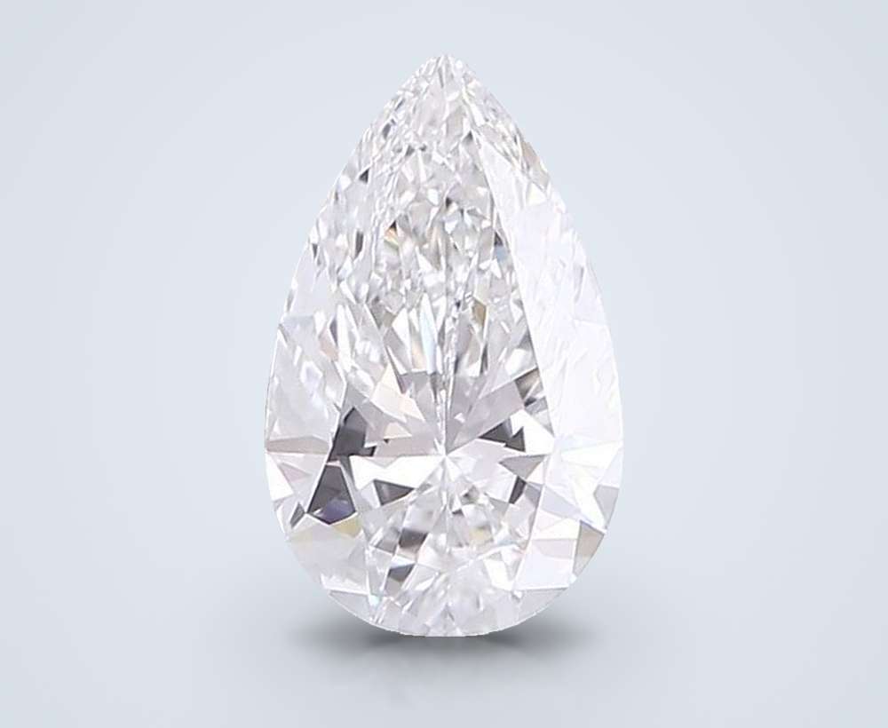 1.90 Carat Pear Lab Diamond